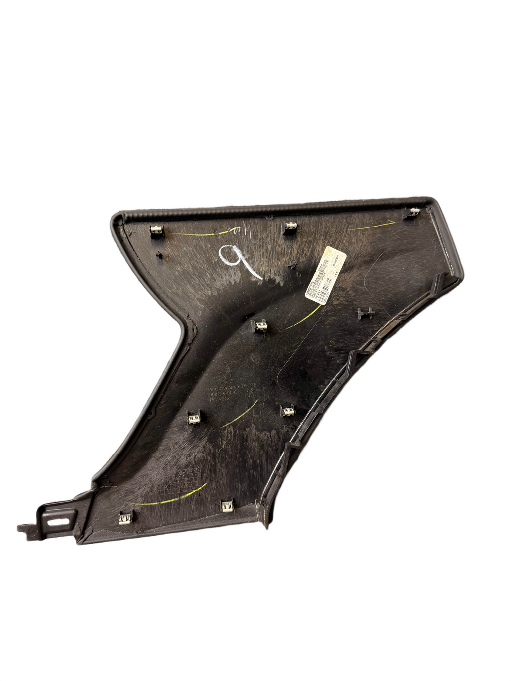 2012-2020 Tesla Model S Rear Right Panel Trim Center Console 1008228-00-C