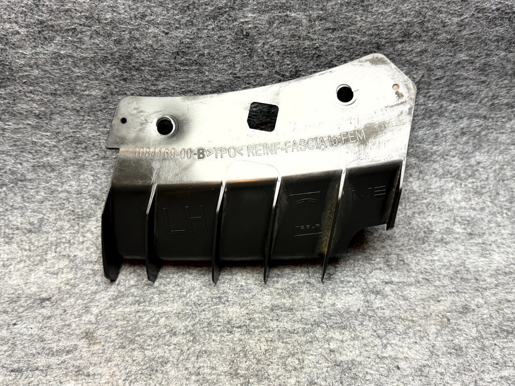 ♦️17-23 TESLA MODEL 3 FRONT LEFT UPPER BUMPER SUPPORT BRACKET OEM, 1084169-00-B