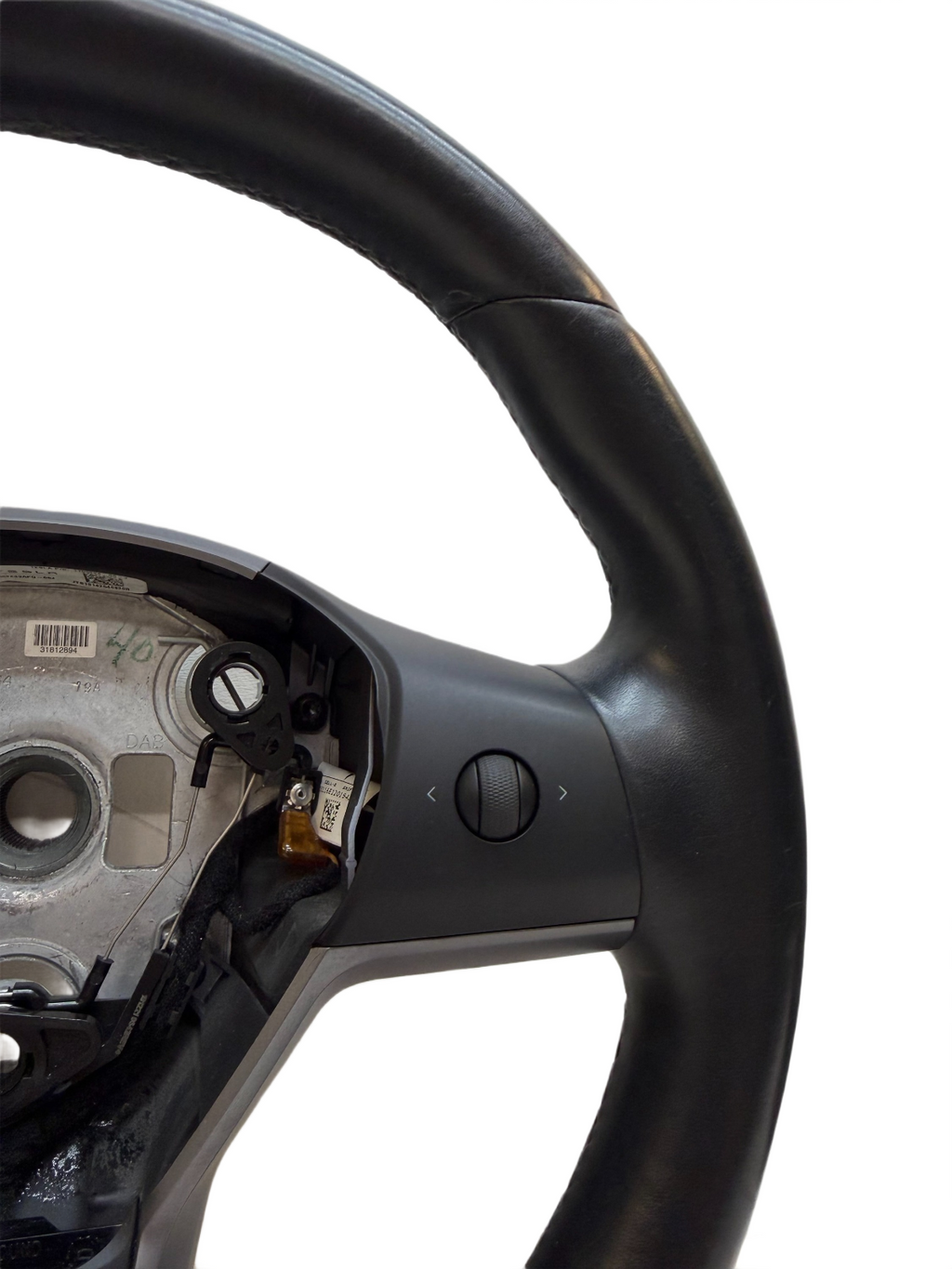 2017-23 Tesla Model 3 Y Steering Wheel Black Leather with Switches 1105324-00-J