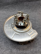 2020-2024 TESLA MODEL Y FRONT LEFT SPINDLE KNUCKLE HUB & SHIELD OEM,1188311-00-F