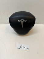 2017- 2023 TESLA MODEL 3 FRONT LEFT STEERING WHEEL AIRBAG AIR BAG OEM 1096838-00-J (Copy)