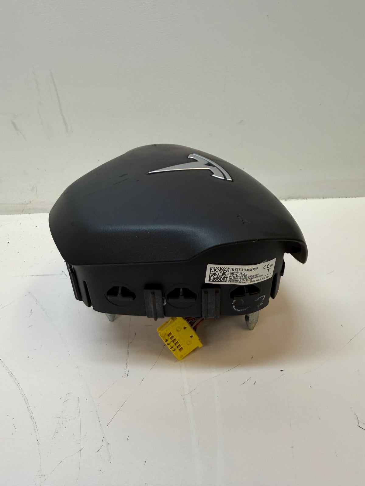 2017- 2023 TESLA MODEL 3 FRONT LEFT STEERING WHEEL AIRBAG AIR BAG OEM 1096838-00-J (Copy)