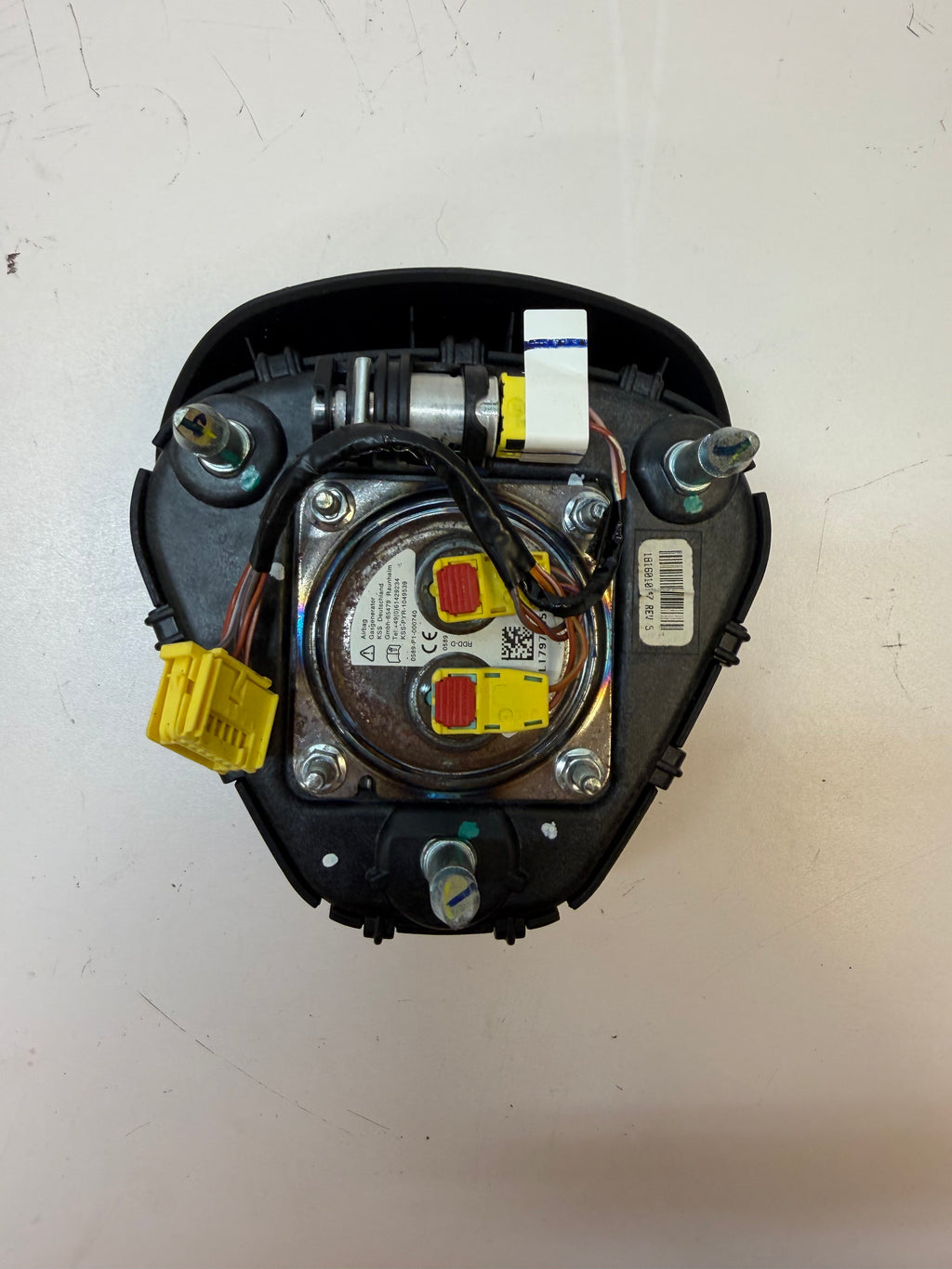 2017- 2023 TESLA MODEL 3 FRONT LEFT STEERING WHEEL AIRBAG AIR BAG OEM 1096838-00-J (Copy)