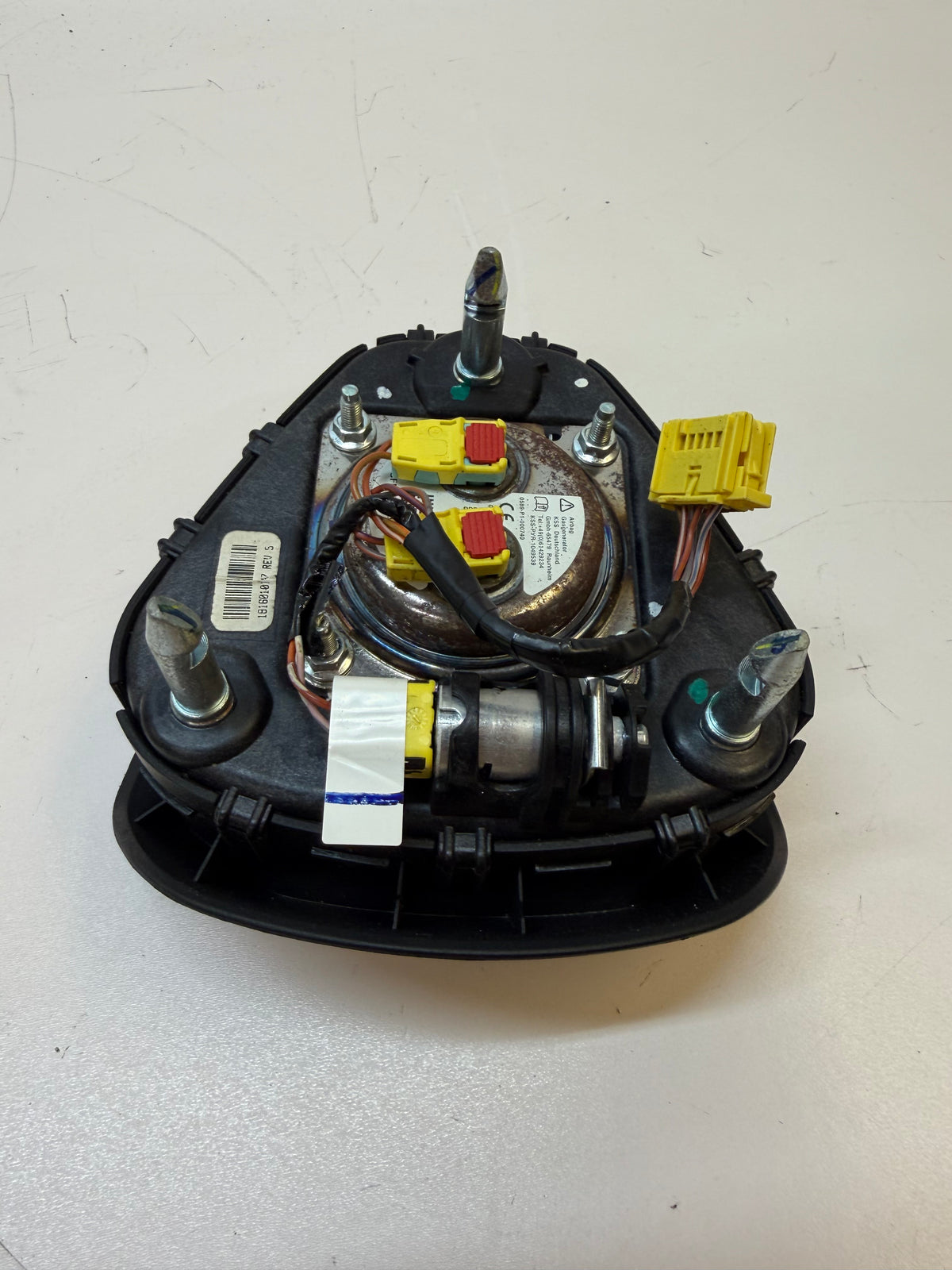 2017- 2023 TESLA MODEL 3 FRONT LEFT STEERING WHEEL AIRBAG AIR BAG OEM 1096838-00-J (Copy)