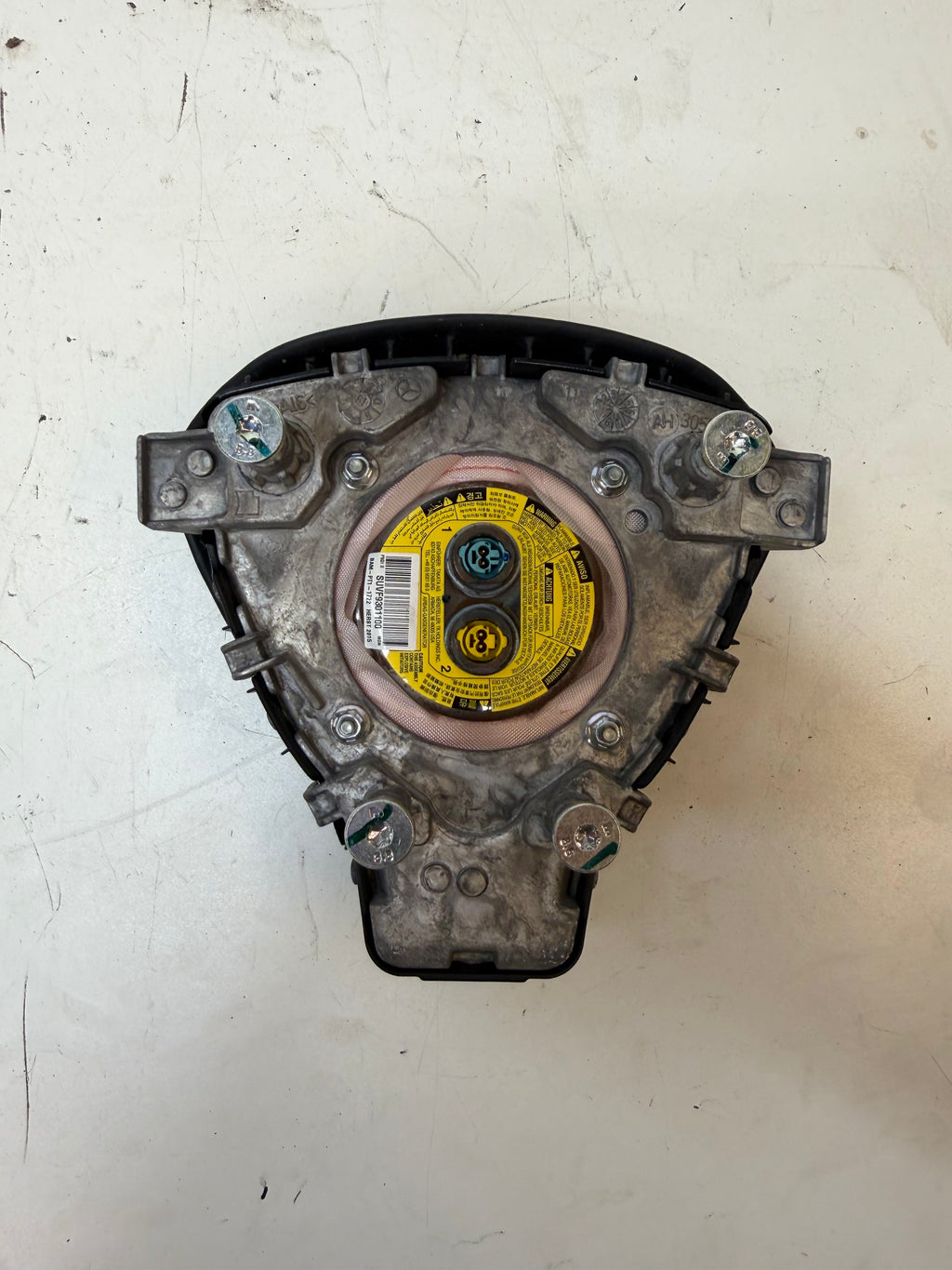 12-20 OEM Tesla Model S X Front Driver Steering Wheel Assembly Restraint Airbag