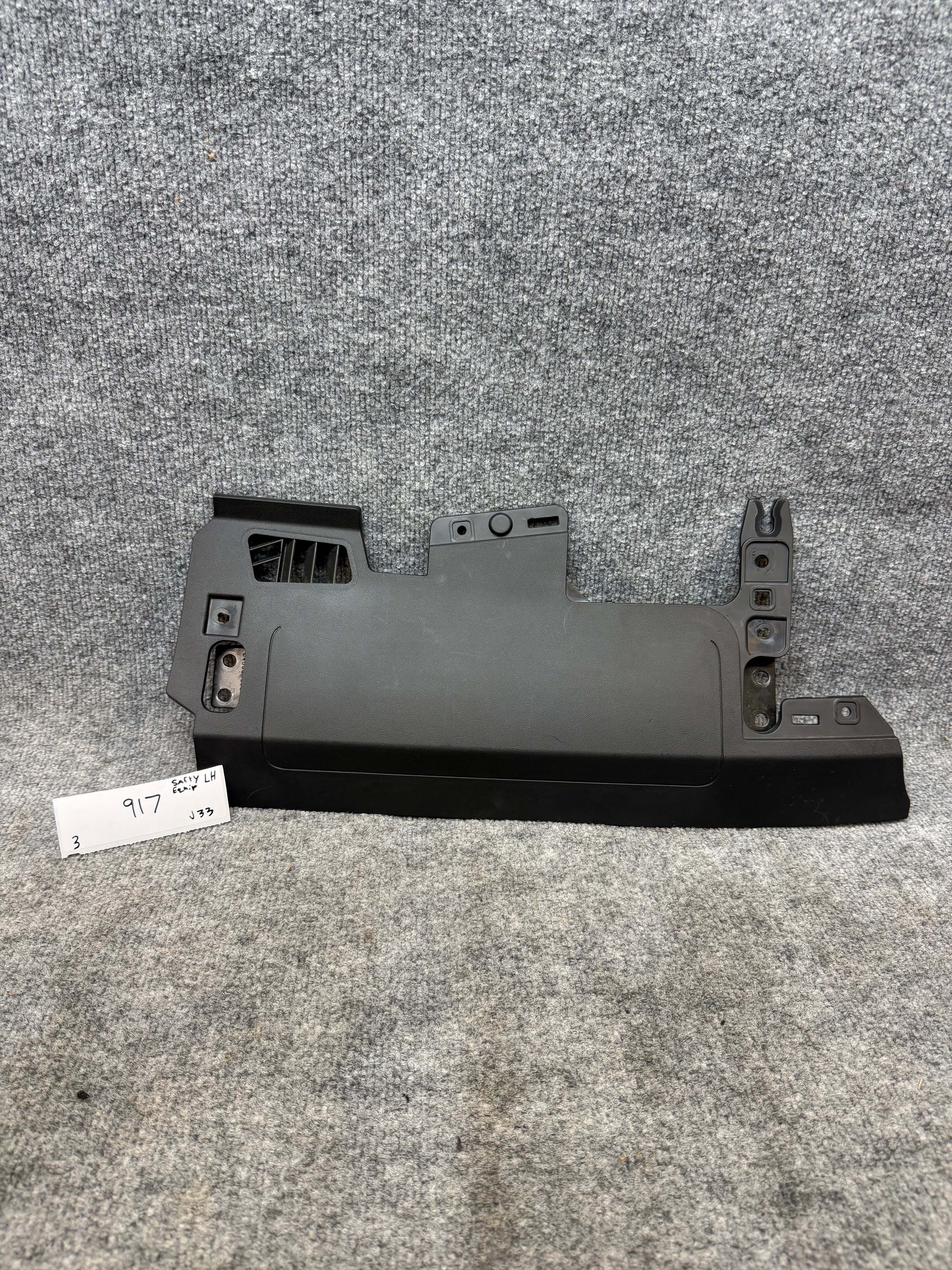 2017-2024 TESLA MODEL 3 LEFT SIDE KNEE AIRBAG OEM 1077825-00-D